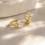 Eira Lotus  Hoops - עגילי חישוק לוטוס