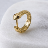 Evonka- עגיל חישוק מנוחש