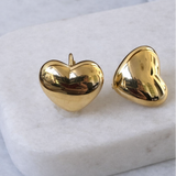 Evia - עגיל חישוק לב