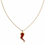 Chili Necklace -שרשרת צ׳ילי אדום