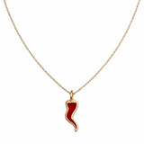 Chili Necklace -שרשרת צ׳ילי אדום