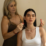 Nerina- שרשרת קולר יהלומים מתורבתים