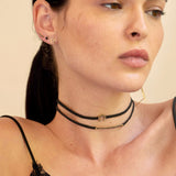 Evoke - עגילי פרסה צמודים